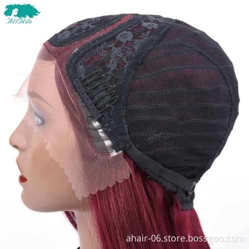 fast selling products in south africa, thick raw indian hair 99j color human hair wigs